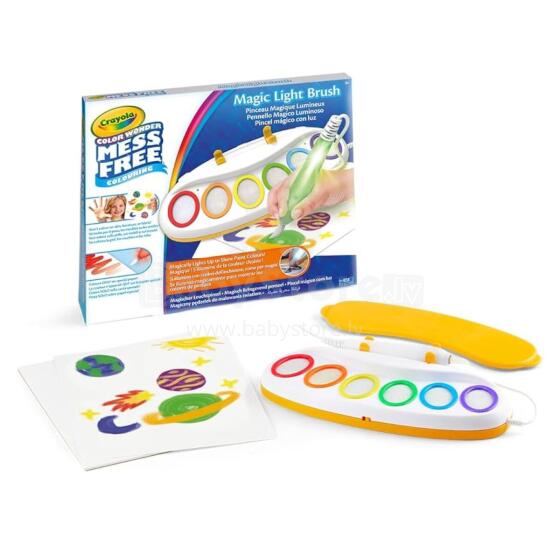 CRAYOLA light-up brush set , 75-7131