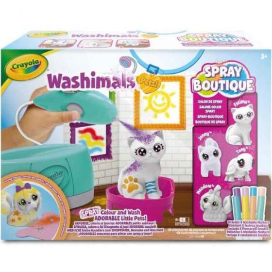 CRAYOLA creative kit  Washimals Spray Boutique, 74-7517