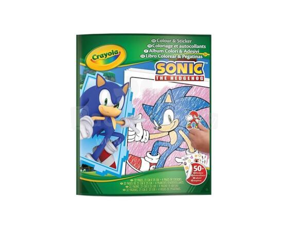 CRAYOLA creative set Sonic, 04-0898G