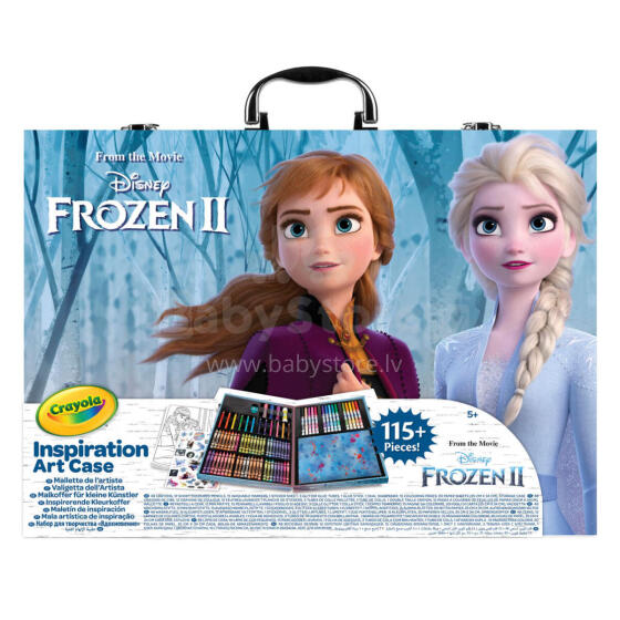 CRAYOLA creative suitcase Disney Frozen 2, 04-0635