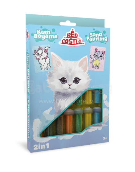 Red Castle smilšu komplekts 2in1, Kaķis