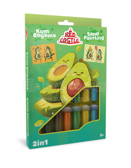 Red Castle smilšu komplekts 2in1, Avocados