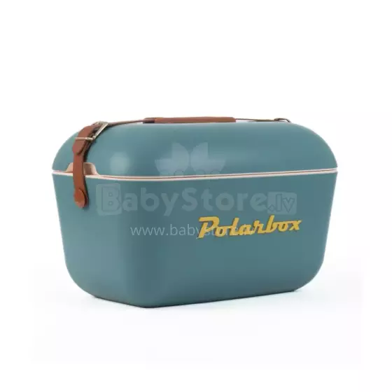 Polarbox Cool Box Retro Cooler Art.255941 Turquoise kempinga ledusskapis/aukstumkaste 12L