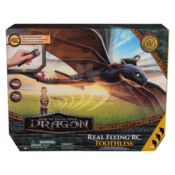 DRAGONS intecative figure Real Flying Toothless
