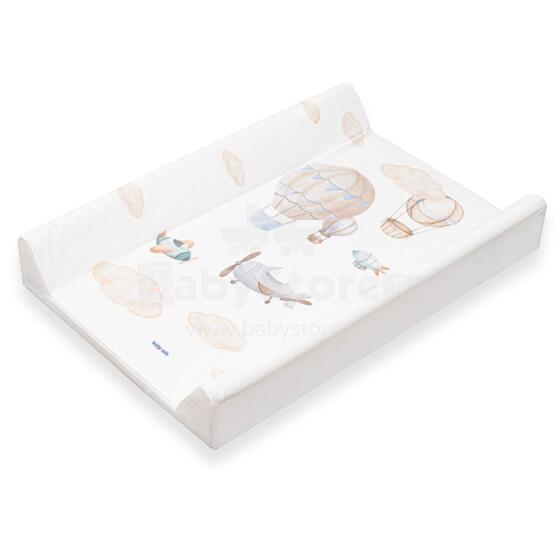 Baby Mix Changing Mat  Strong Art.256218 Balloon Матрац для пеленания с твердым основанием (70x50cm)