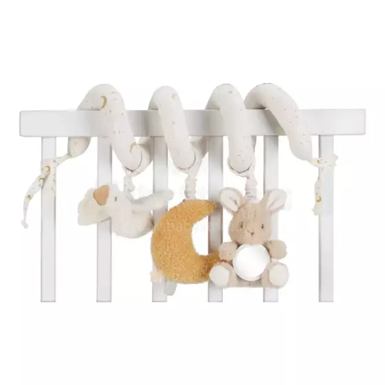 Little Dutch Activity Spiral Art.8412 Natural Newborn  Игрушечная спираль для колясок, кроваток и автокресел
