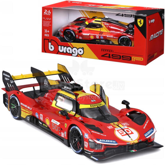 AUTO BBURAGO FERRARI RACING 499P 1:24