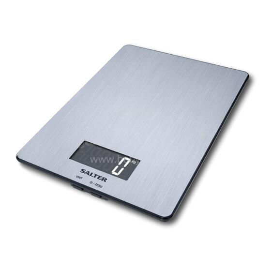 Salter 1103 SSDREU16 Electronic Kitchen Scale Stainless Steel