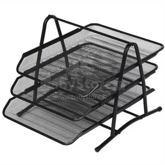 Organizer Box Made Of Golden Metal Art.76091  Paplāte dokumentiem