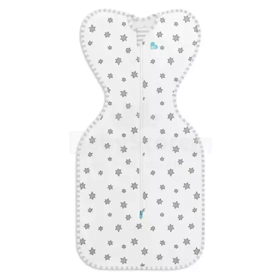 Love To Dream Swaddle Up  Art.LTD-L1003232WHTXS Superstar Cotton swaddle-sleeping bag for comfortable sleep, swaddling XS times.