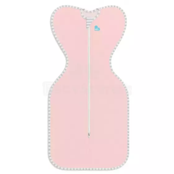 Love To Dream Swaddle Up Bambusa S Art.LTD-L1001001DPKS Dusty Pink  Хлопковая пелёнка-спальный мешок для комфортного сна, пеленания S раз.