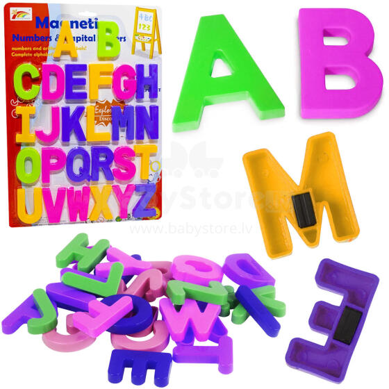 LITERY MAGNETYCZNE 26 ELEMENTÓW