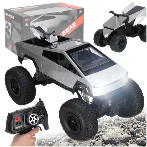 Ikonka Art.KX3003 Tālvadības pikaps kravas automašīnas kāpšanas transportlīdzeklis 1:8 2.4GHz