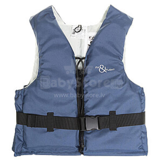 Glābšanas veste Fit&amp;float 49x40x8cm 30-50 kg zila 313443
