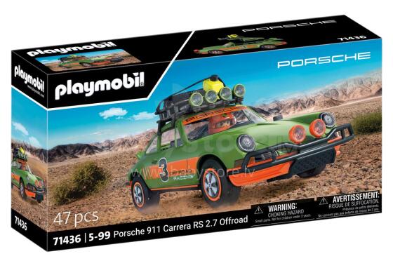 PLAYMOBIL LICENSED VEHICLES Porsche 911 Carrera RS 2.7 Off-road Edition 71436