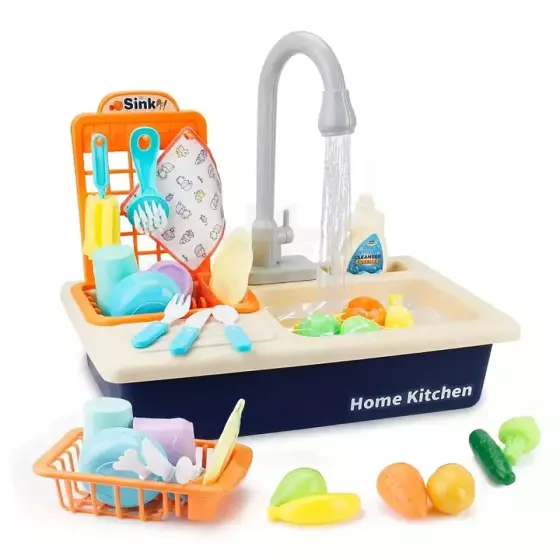 Play Sink Toy Art.257370 Blue mazgājamā virtuves izlietne