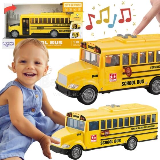 WOOPIE School Bus Interactive Electric 1:20