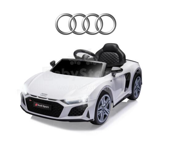 MILLY MALLY 5727 Akumulatora transportlīdzeklis Audi R8 Spyder balts