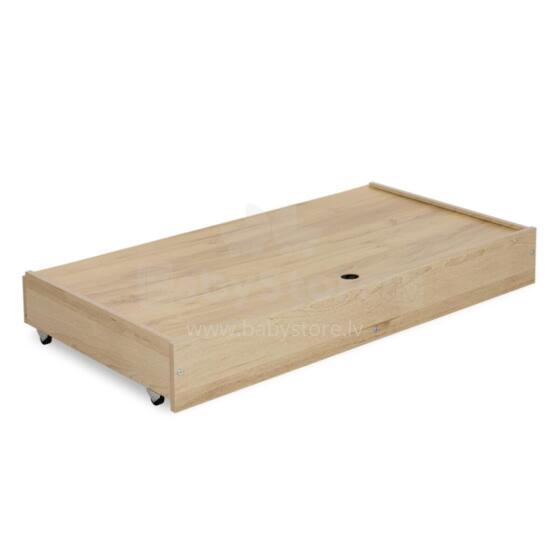 KLUPŚ gultas konteineris 120x60 bēša krāsā