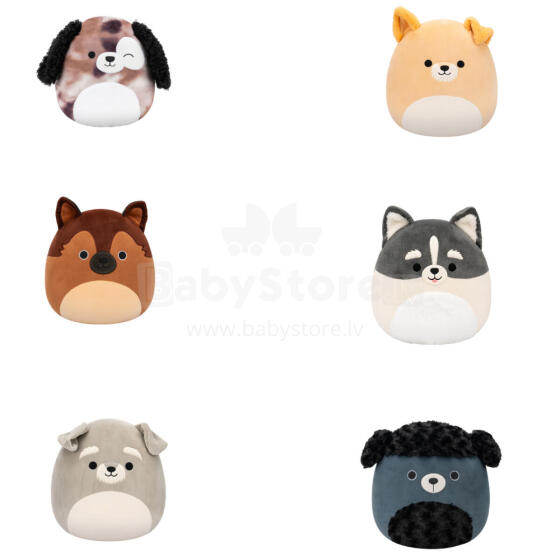 SQUISHMALLOWS W25 Plīša rotaļlieta, 30 cm