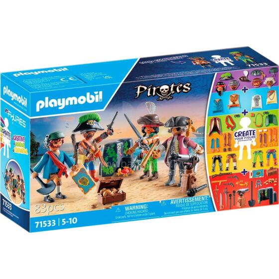 PLAYMOBIL PIRATES Pirates - My Figures 71533