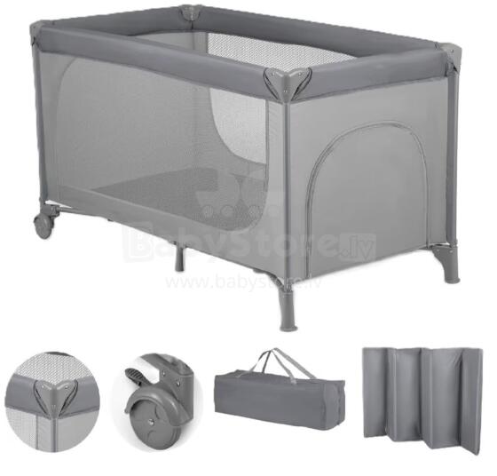 Mini Baby Travel Bed Uno Art.257788 Grey  Манеж-кровать для путешествий