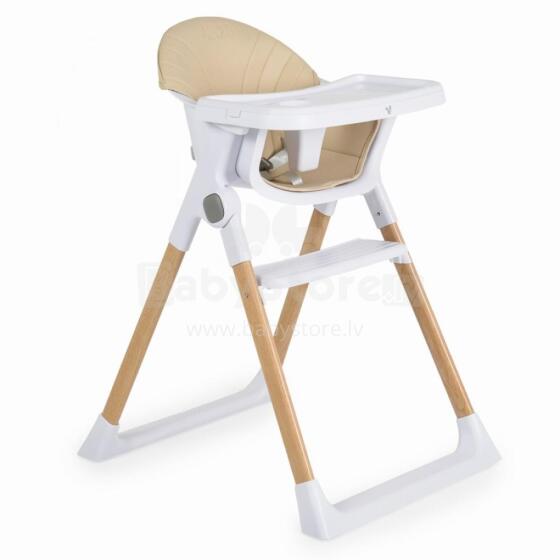 Mini Baby High Chair Almond Art.257796 Beige  стульчик для кормления