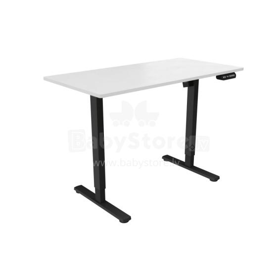 White Shark Gaming Desk Axiom-W Set of 2 pcs.(1/2 + 2/2) White-1 Motor
