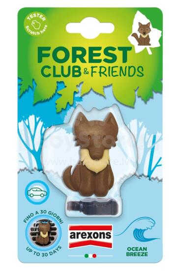 Forest club – WOLF auto ventilācijas atsvaidzinātājs