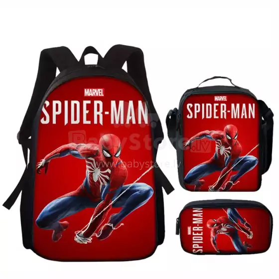 Children School Backpack Spiderman Art.258555 Bērnu mugursoma