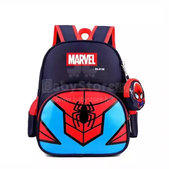 Children School Backpack Spiderman Art.258557 Детский рюкзак