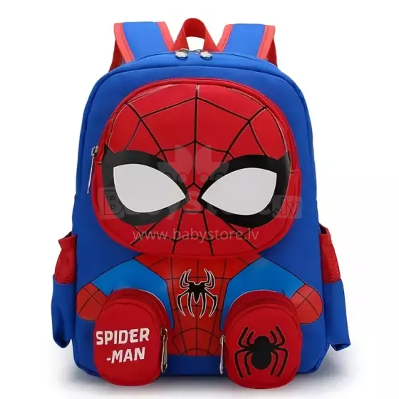 Children School Backpack Spiderman Art.258560 Blue Детский рюкзак