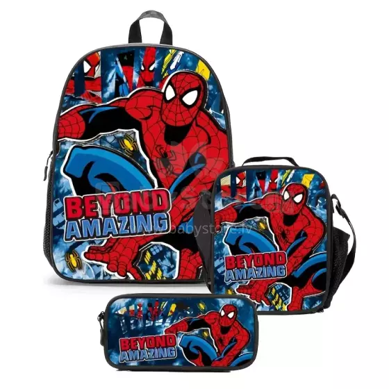 Children School Backpack Spiderman Art.258563 Детский рюкзак