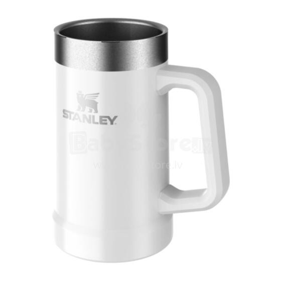 Alus kauss The Big Grip Beer Stein 0,7L glancēts balts 
