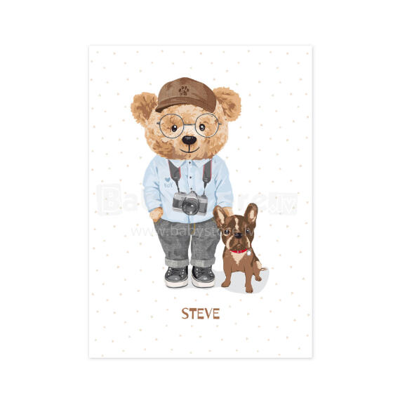 CEBA 857-132-687 Poster 30x40 Fluffy Puffy Steve