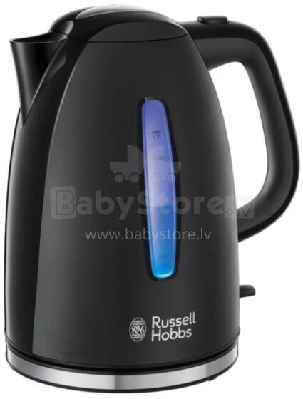Russell Hobbs tējkanna, 1.7L, melna