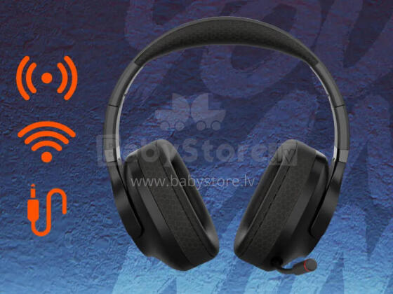 CANYON наушники EGO GH-16 3в1 2.4Ghz+BT Черный