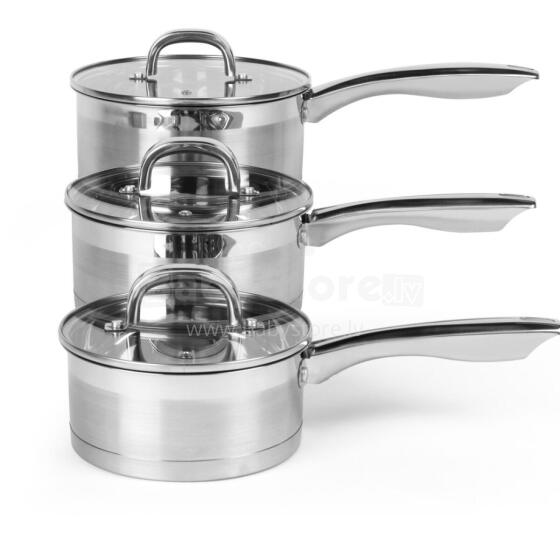 Salter BW06734EU7 Timeless Collection 3-Piece Pan Set
