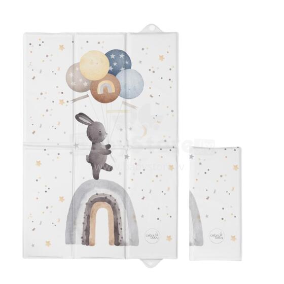 CEBA 305-000-817 Folding Changing Mat 40x60 Basic Rainbow Walk