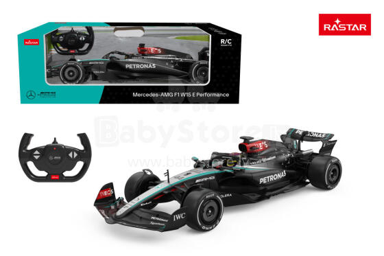 RASTAR R/C 1:12 rādiovadāms auto Mercedes-AMG F1 W15 E Performance1, 10250