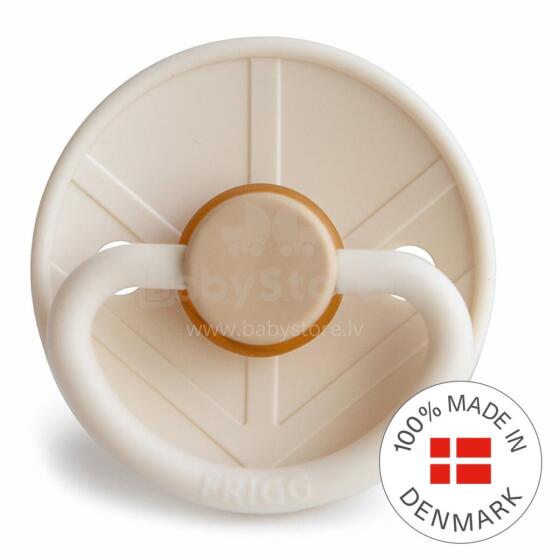Frigg Little Viking Round Latex Art.10532 Sigrid  Pacifier (nipple) made of 100% natural rubber 6-18months (1 pcs.)