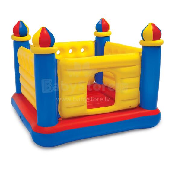 Pūšamais trampolīns - pils bērniem 174 x 174 x 135 cm 48259 INTEX