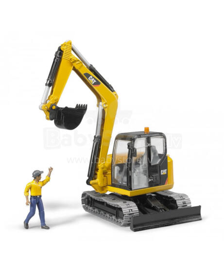 BRUDER mini ekskavators CAT, 02466