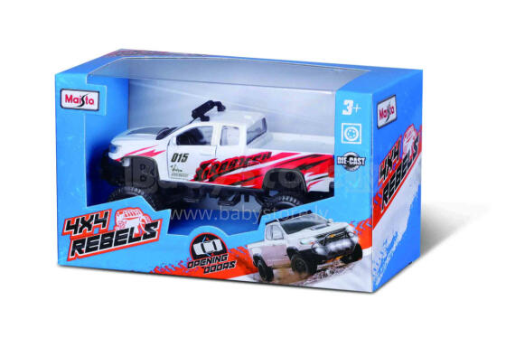 MAISTO DIE CAST auto model Fresh Metal 4x4 Rebels, assort., 21205