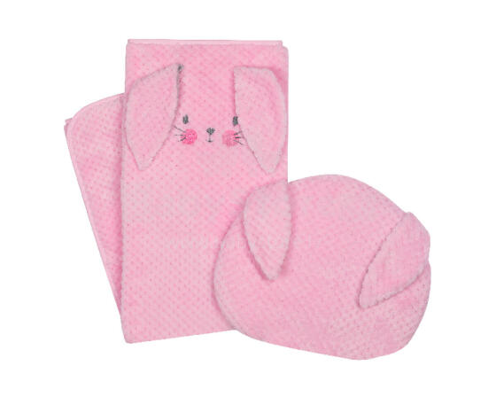 MARINI 693 Blanket SOFT ANIMALS with Pillow 80x90