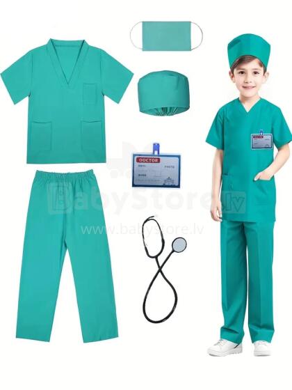 Doctor Set Smile Dentist  Art.260083 Mineral Green  Drosmīgā zobārsta komplekts - Supervaroņa smaids