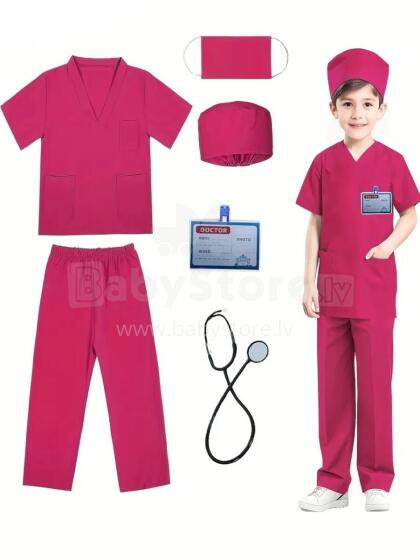 Doctor Set Smile Dentist  Art.260084 Rose Red Комплект для юного/смелого  зубного врача -Улыбка супергероя