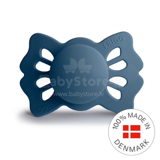 Frigg Lucky Symmetrical Silicone Pacifier  Art.10584 Ocean View Пустышка(соска) из 100% натурального силикона 0-6 мес.(1 шт.)