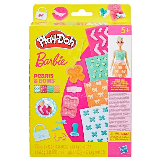 PLAY-DOH Rotaļu kompkekts Barbie apģērba dizains