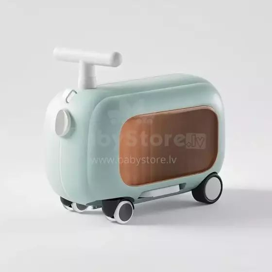 Travel Boarding Luggage Suitcase Art.260369 Blue  Čemodāniņš-sēdeklis ar riteņiem 3in1